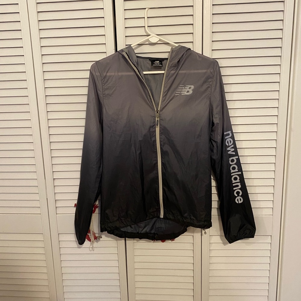 New Balance Blue/Grey Windbreaker
